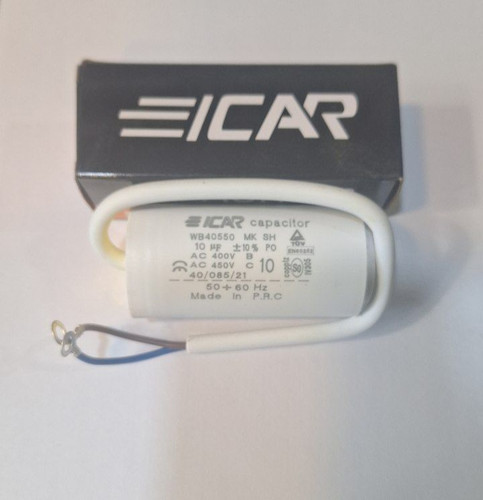 بسته ی 5 تایی خازن 10 میکروفاراد کابلی EICAR