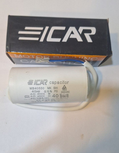 بسته ی 5 تایی خازن 40 میکروفاراد کابلی EICAR